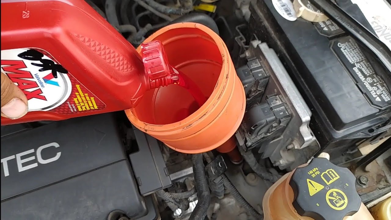 cómo cambiar aceite de transmisión automática de Chevrolet cruz sonic
