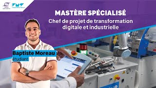 Le Mastère Spécialisé Chef de projet de transformation digitale et industrielle