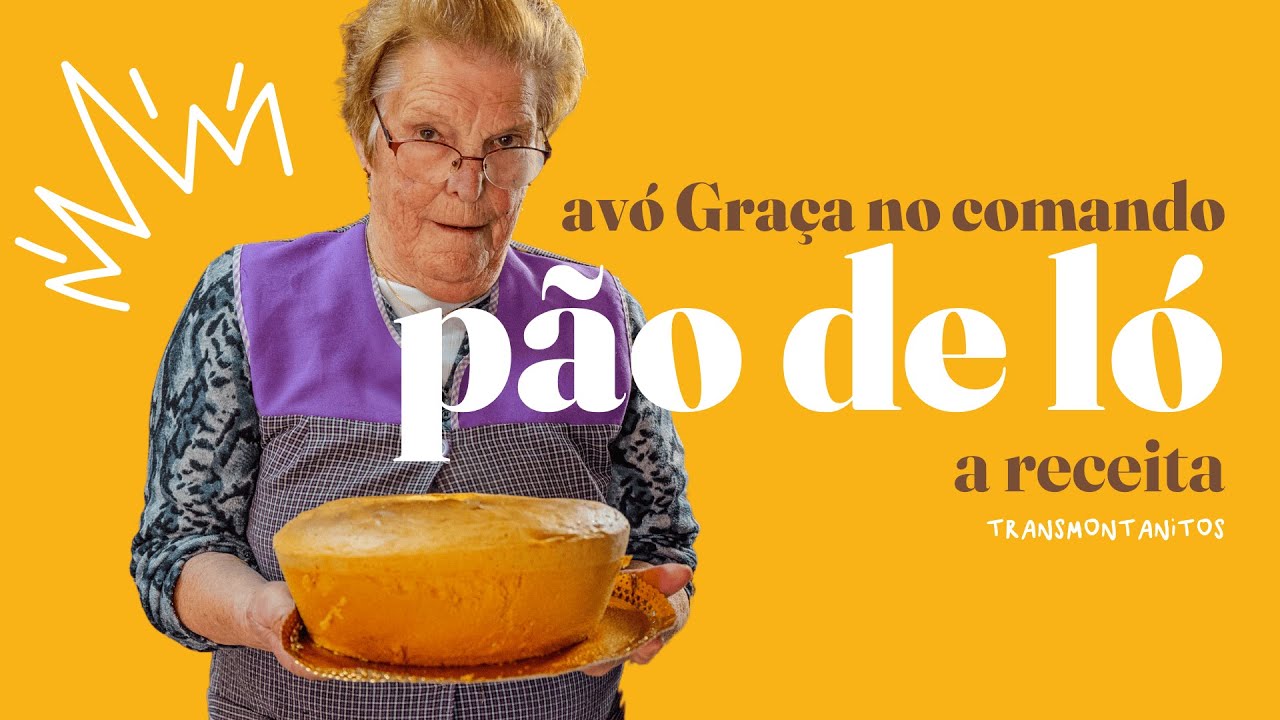Pão de Ló da avó Graça, a receita - Transmontanitos