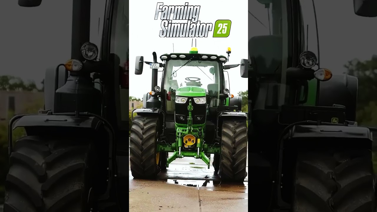 John Deere 6195R FS25 