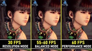 Stellar Blade | PS5 | Resolution vs Balanced vs Performance Mode | Graphics Comparison
