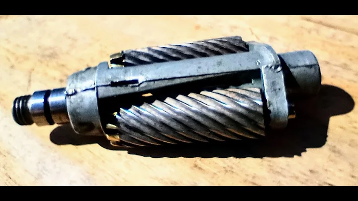 Sharpening a crank pencil sharpener