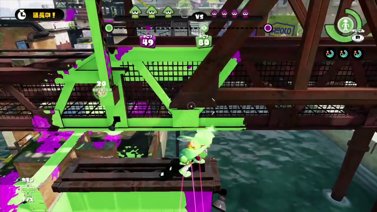 スプラトゥーン2 ハイカラスクエアから脱出 Youtube