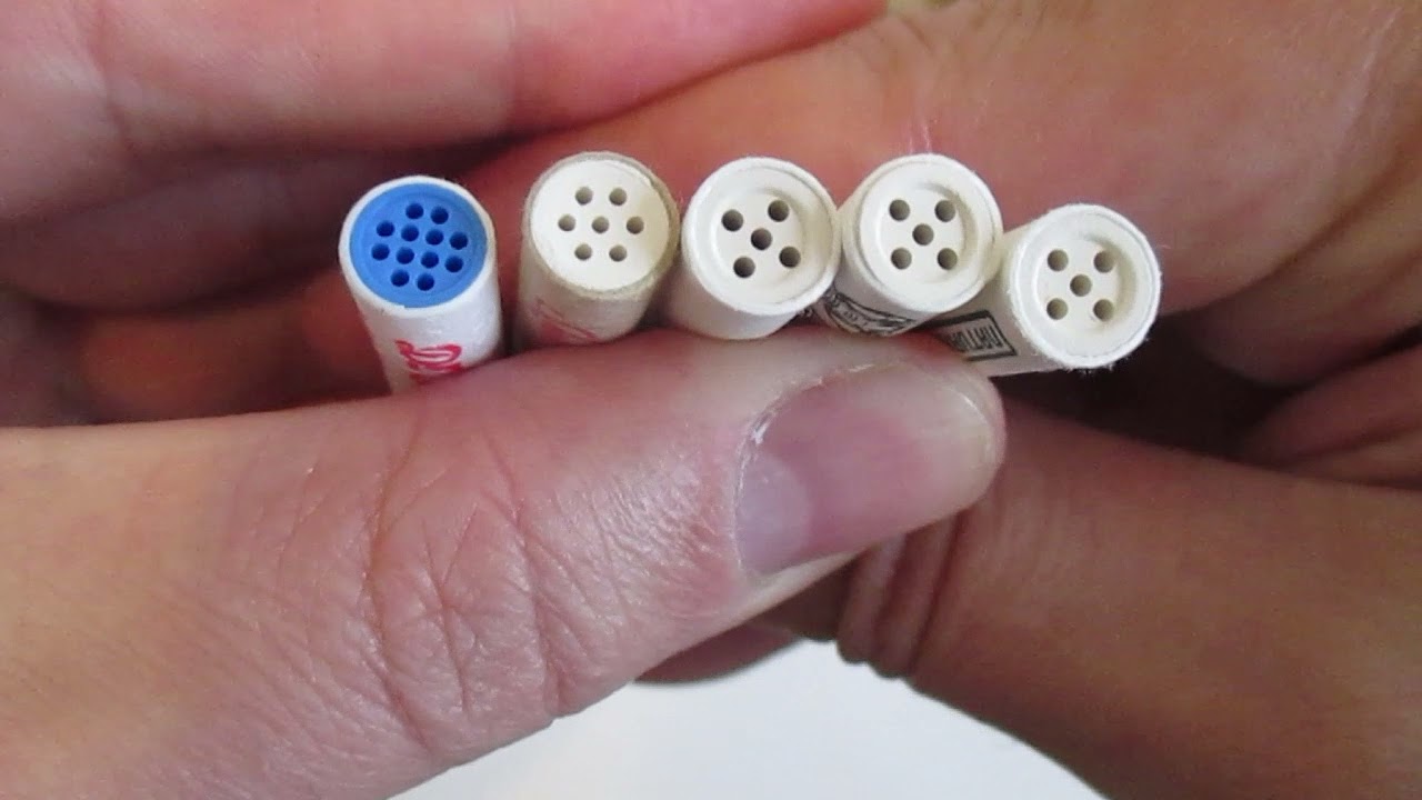 9-mm pipe filters - review - three brands