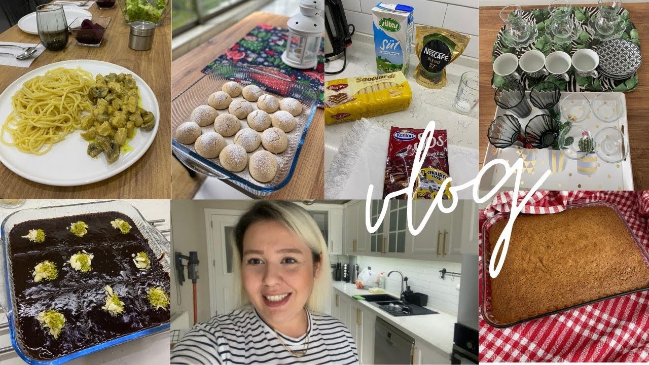 ÇAY SAATİ TARİFLERİ | 10 KİŞİLİK İKRAM | AKŞAM YEMEĞİ HAZIRLIĞI AİLECE İKİ GÜN | SOFRA DÜZENİM 🍽️