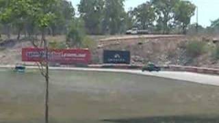 vy ss ute drifting at hidden valley