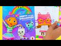 Gabby's Dollhouse Cat Party Sticker Book + Activities for Kids