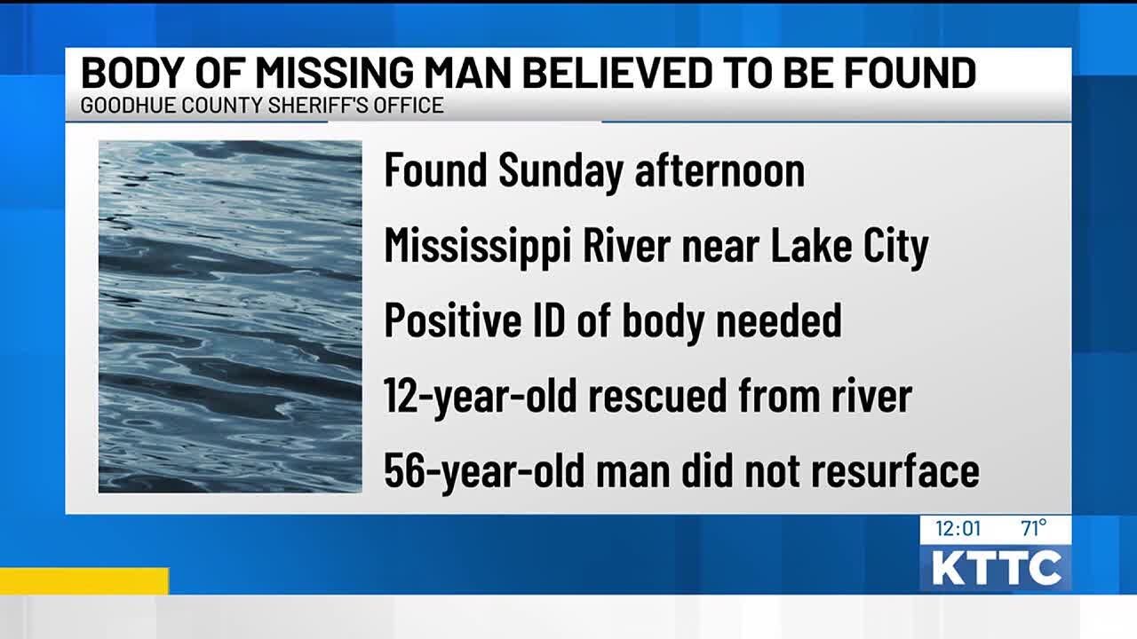 Body of missing man believed to be found near Lake City - YouTube