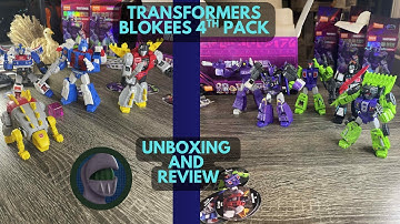 My first Transformers Gacha set! || Unboxing Blokees Galaxy Version 04 Fractured Space-Time Kit Set