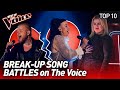 The best BREAK-UP SONG BATTLES on The Voice | Top 10