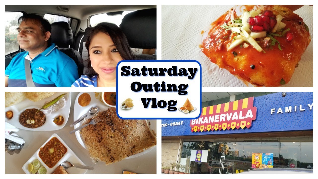 Saturday Outing Vlog and Breakfast At Bikanervala Restaurant Indian