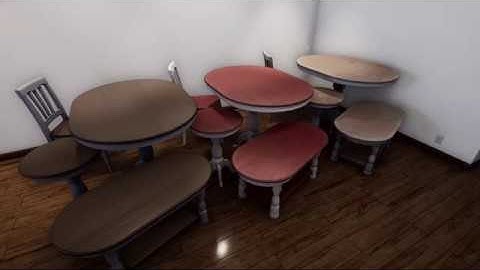 Customizable Tables and Chairs