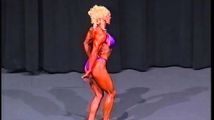 Sharon Waters first Bodybuilding show 2003