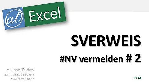 Was heißt NV bei Excel?