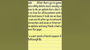 How to bypass mw2 August 2012