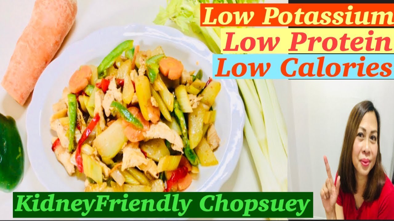 Renal Diet | Kidney-Friendly Chopsuey Recipe - YouTube