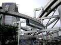 千葉都市モノレール　1号線と2号線の分岐点 の動画、YouTube動画。