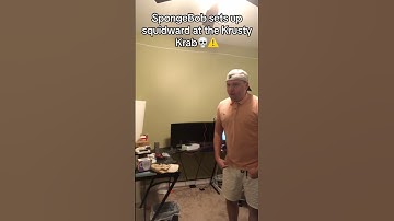 SPONGEBOB GOT SQUIDWARD IN BIG TROUBLE! #spongebob #squidward #mrkrabs #funny #fyp
