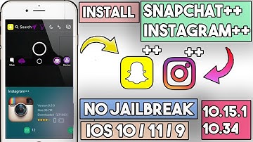 New Install Snapchat++ 10.15.1 / Instagram++ 10.34 Free (NO JAILBREAK) iOS 10/11/9 iPhone/iPod/iPad