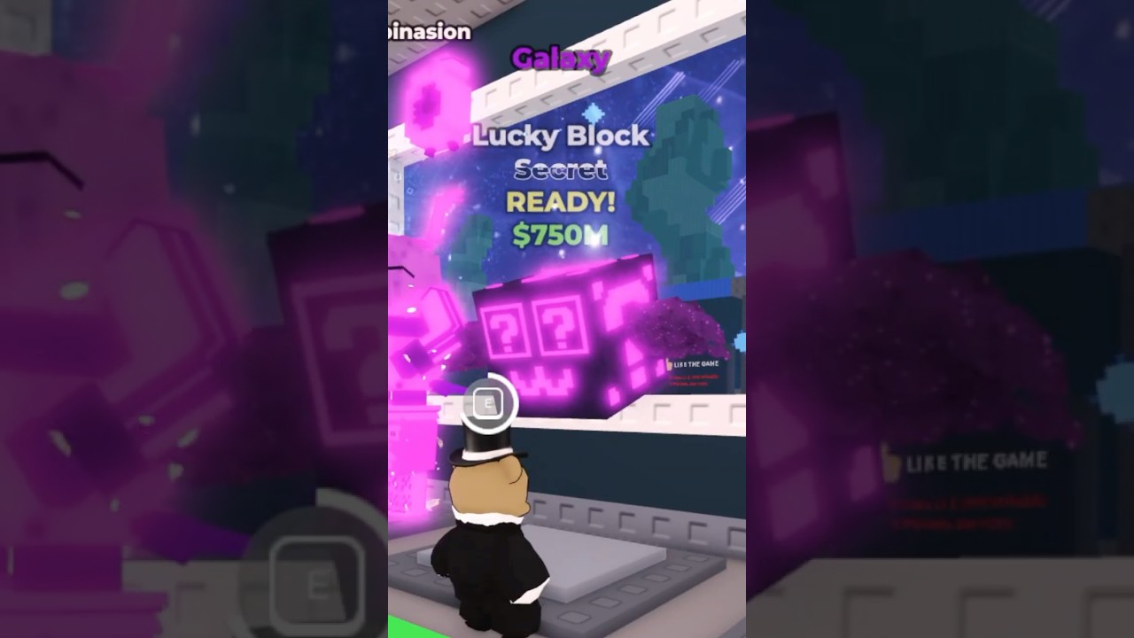 ABRO LUCKYBLOCK SECRETO💀 GALAXY 👀 #Shorts