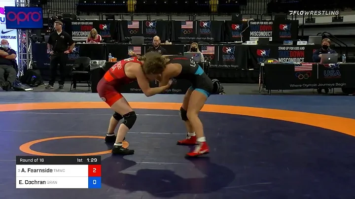 50 Kg Prelims Amy Fearnside Titan Mercury Wrestlin...