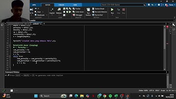 Penugasan ETS Komputasi Geofisika Menggunakan MATLAB