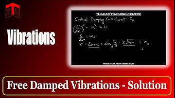 FREE DAMPED VIBRATION [Solution of Differential Equation] | GATE Mechanical Preparation
