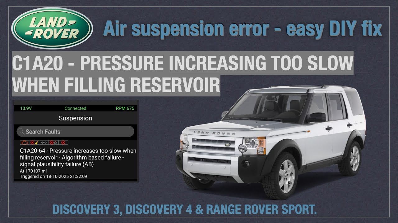 Неисправность пневматической подвески C1A20 — простое решение для самостоятельного устранения на ...