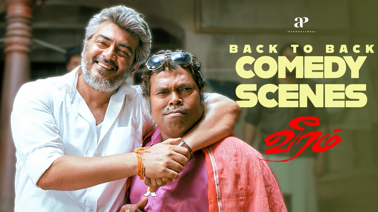 Veeram Comedy Scenes | Ajith’s Anger Management Class: Village Edition! 🤪 | Ajith Kumar | Tamannaah