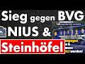 Klatsche vor Gericht! BVG muss Werbung von NIUS fortsetzen! Zwei Geschlechter sind nicht illegal!