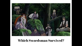 Which Of The Seven Ninja Swordsman Survived Might Duys Eighth Gate.