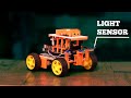 Making Arduino Light Tracking Robot | Arduino Science Project