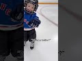 Skating progress 2 years old vs 3 years old! #hockeyprogress #iceskating #learntoskate #skating
