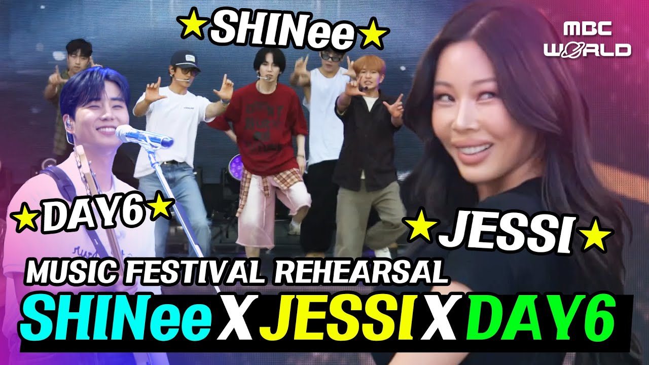 [SUB] Rehearsals at the start of the ⟪Hang Out with Yoo⟫ festival #SHINEE #JESSI #DAY6