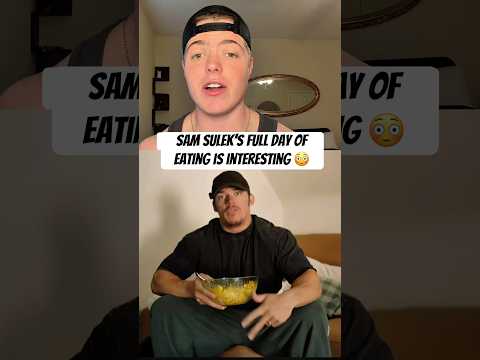 COULD YOU DO SAMS CUTTING DIET😳