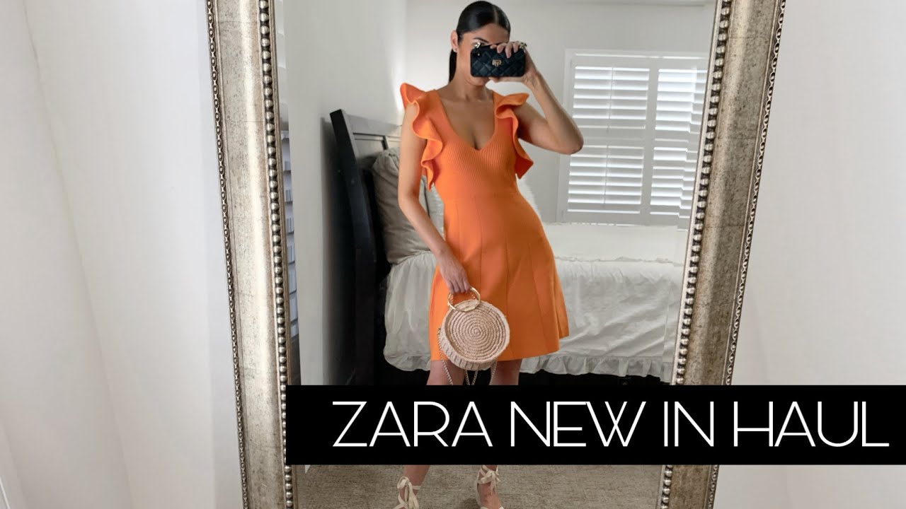 ZARA DRESSES TRY ON HAUL 2020 *NEW IN* 