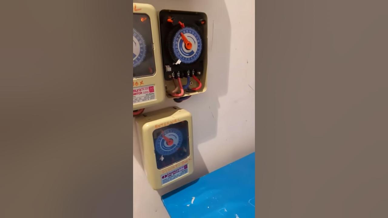 Kawamura time switch - YouTube