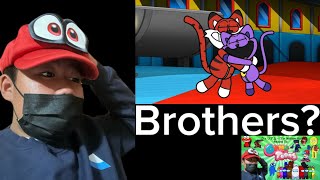 CATNAP'S ADOPTED BROTHER HATES HIM! (Cartoon Animation) REACTION | Brothers? | WilliamReacts