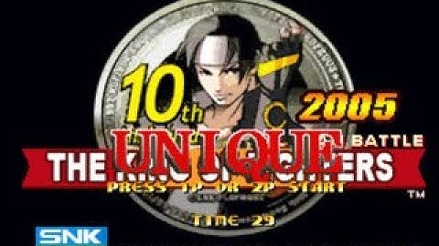 The King Of Fighters 10th Anniversary 2005 Unique
