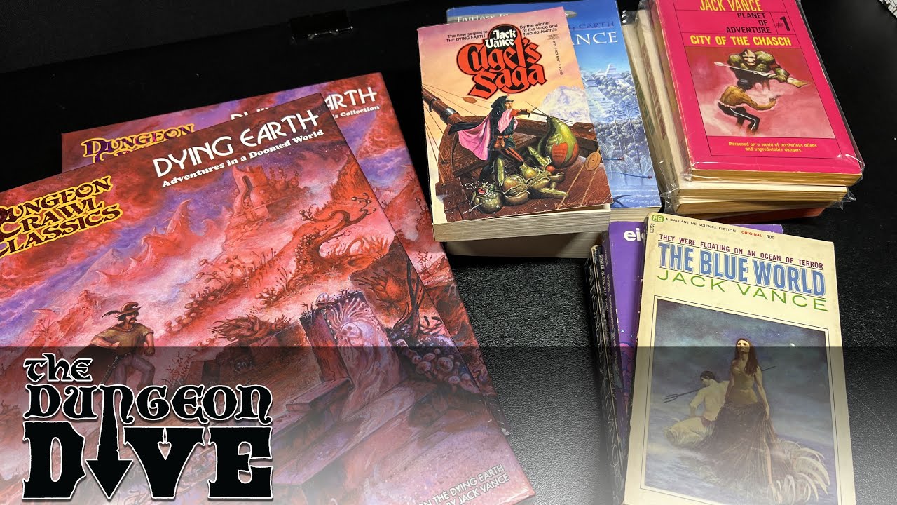 DCC RPG Dying Earth - thoughts during an unboxing