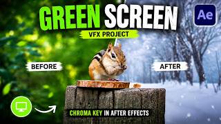 Green Screen VFX | Chroma Key Animation | Student Project | After Effects