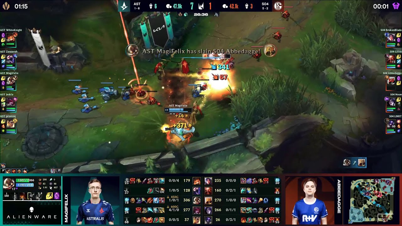 MagiFelix LEC Debut 1v2 || Astralis vs SO4 || LEC || League of Legends