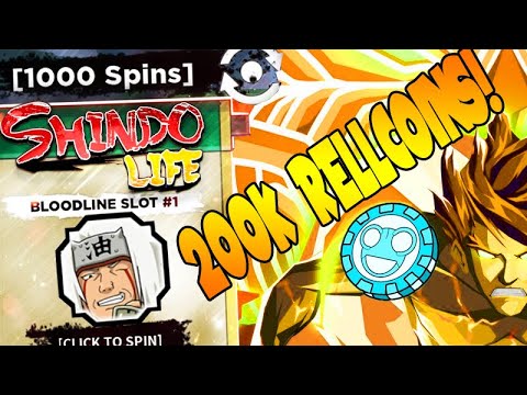 NOVO CÓDIGO DE 50 SPINS 5K RELL COINS NO SHINDO LIFE 136.2 