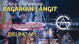 Dhevy Geranium - Bagaikan Langit (AFANDI GERANIUM DRUMCAM) live at MADIUN