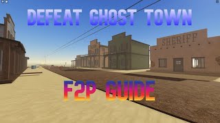 How to DEFEAT GHOST TOWN EASY in DUSTY TRIP
