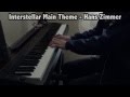 Interstellar Main Theme - Hans Zimmer (Piano Cover)