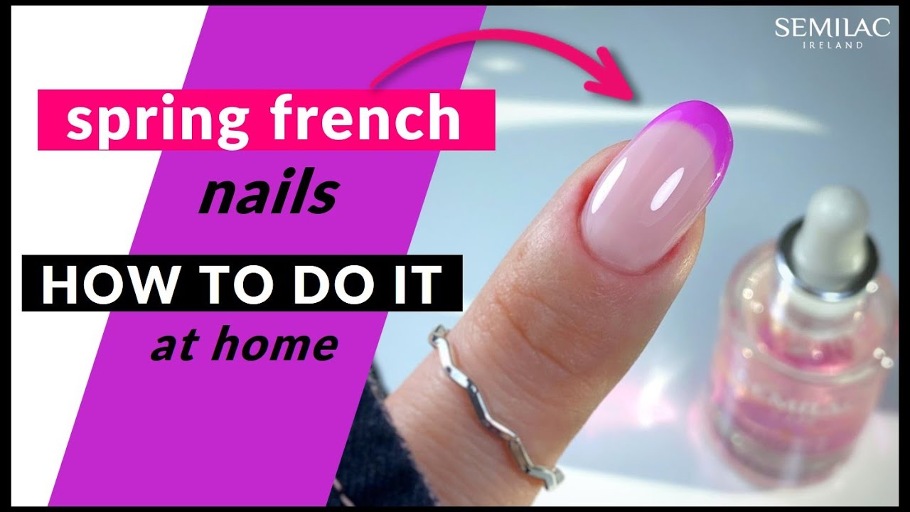 French Gel Manicure - How To Do French Nails Using Gel Polish?