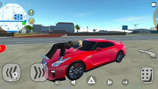 Nissan GT-R Car Simulator Crash😂 - Car Games - Android Gameplay screenshot 5