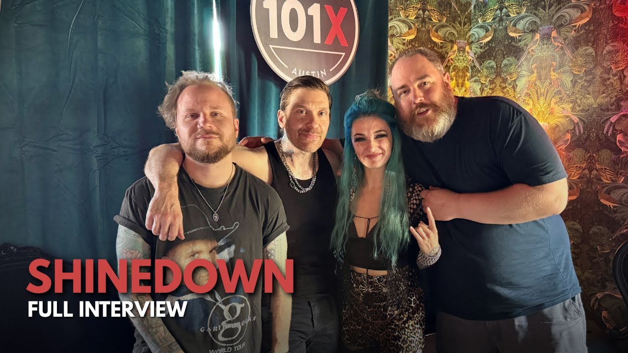 SHINEDOWN Interview (Brent Smith & Zach Myers) on 101X [SX 2025]