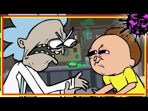 Гнид и Шморти (Пародия на Рик и Морти) - Русский Дубляж от ZAROK  [Ric and Mort by @Rigamarole]